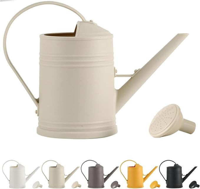 Watering Can for Indoor Plants, 68oz, 1/2 Gallon, Flower Watering Can, Plastic Garden Water Can f... | Amazon (US)