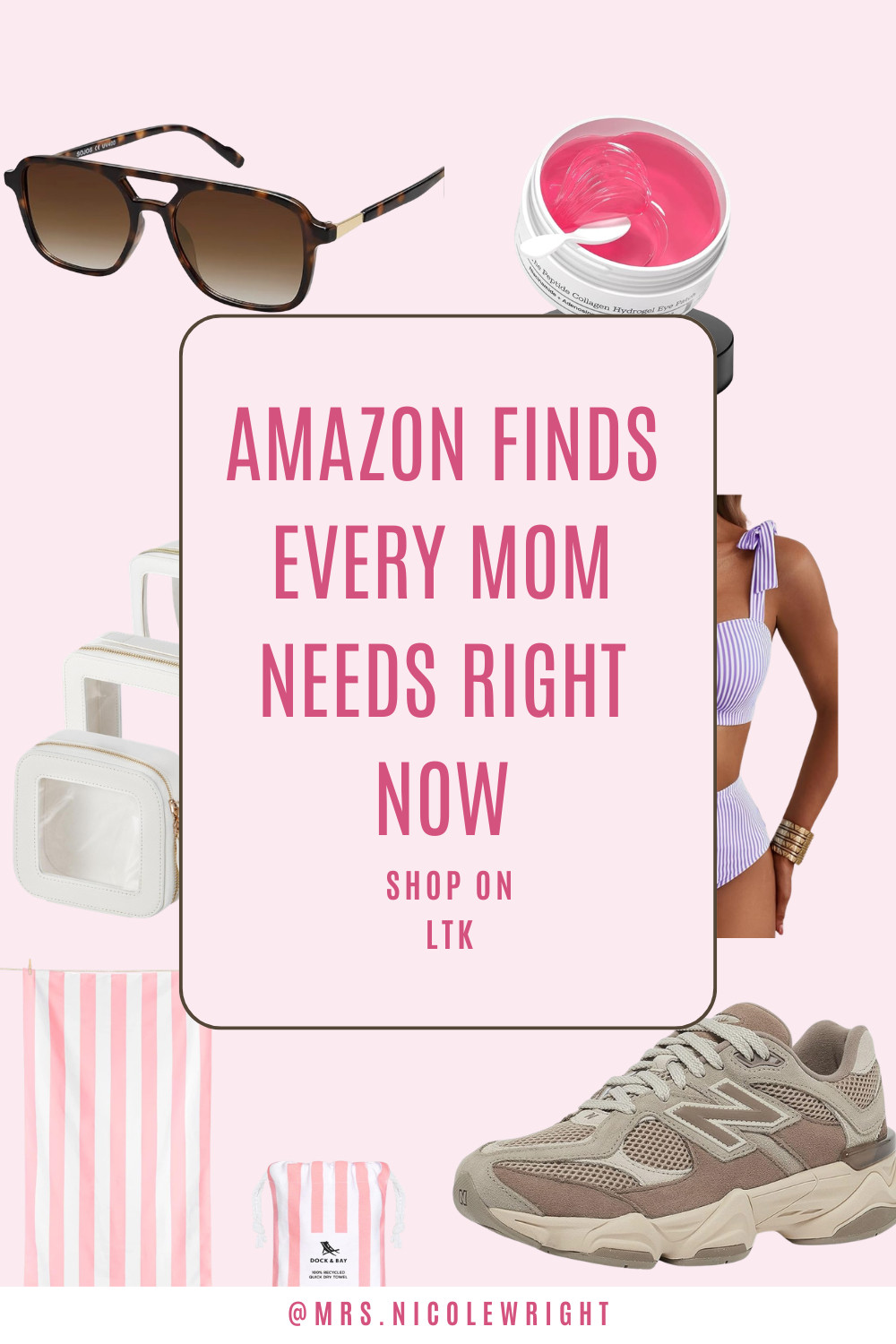 Amazon finds every mom needs right now! I've personally tried and tested all of these — from my favorite sunglasses to the New Balance 9060s I wear constantly. Everything is linked and shoppable below! Drop a ❤️ if you want more Amazon finds like this. 

 #LTKootd #LTKMidsize #LTKSwim