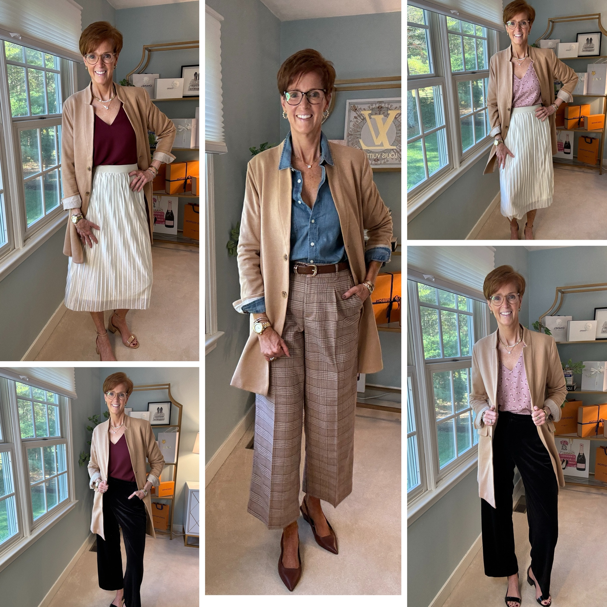 The Gibsonlook Notch Collar Knit Topper
This is a MUST for your fall wardrobe!

Camel Long Line Notch Collar Blazer: The must-have layering piece for the season, adding warmth and polish to any ensemble 
 Use my coupon SUZANNE25 for 25% off 
Wearing a medium. Would be better in a small. I would suggest sizing down.

#LTKOver40 #LTKWorkwear #LTKStyleTip