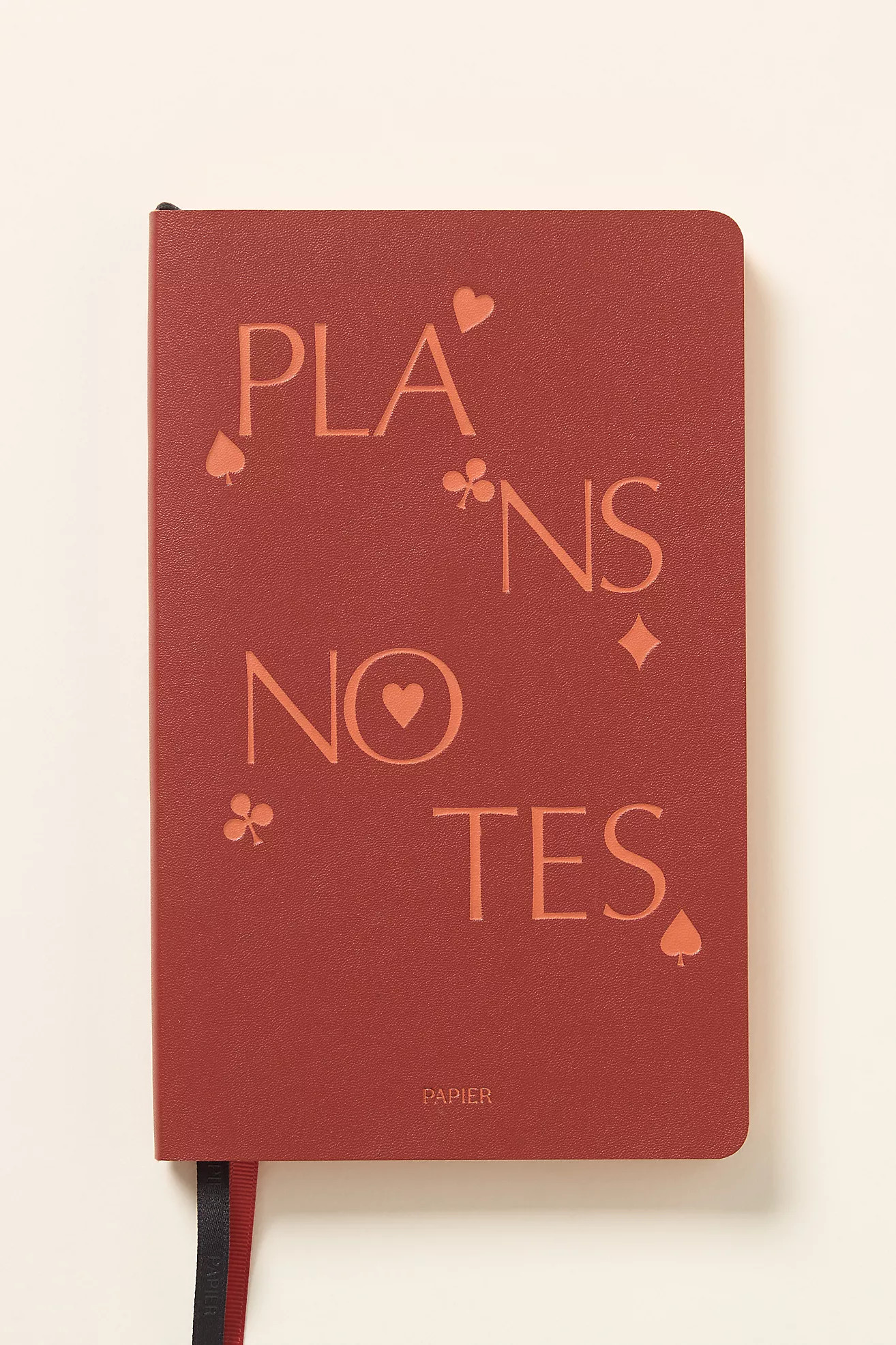 Papier Plans and Notes Faux-Leather Pocket Journal | Anthropologie (US)