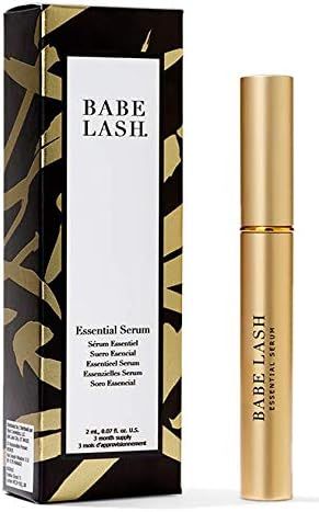 Babe Lash Essential Serum for Eyelash & Brow for Natural, Fuller & Longer Looking Eyelashes - Boo... | Amazon (US)