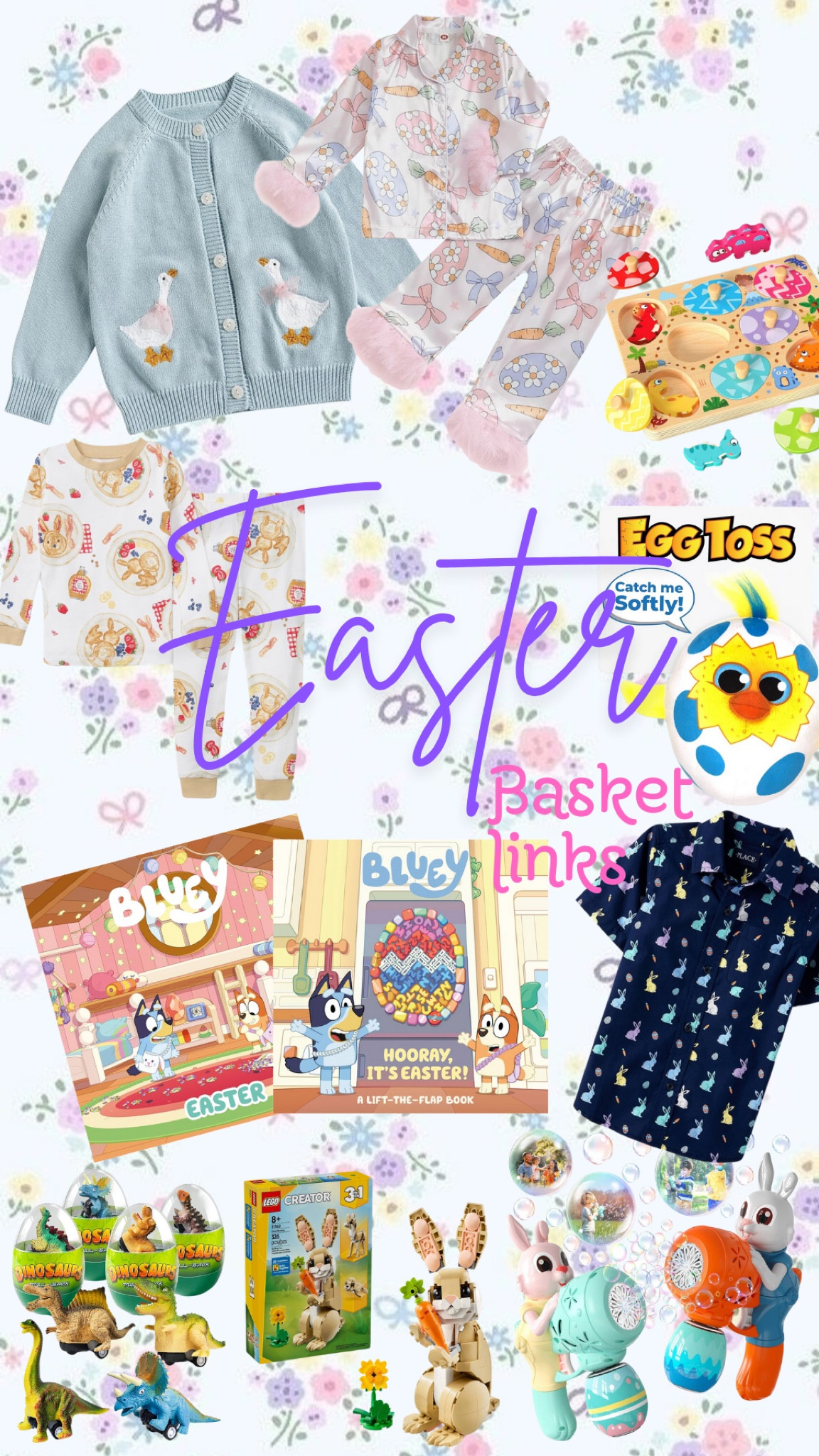 Easter basket cheat sheet!

#LTKKids #LTKBaby #LTKSpringSale