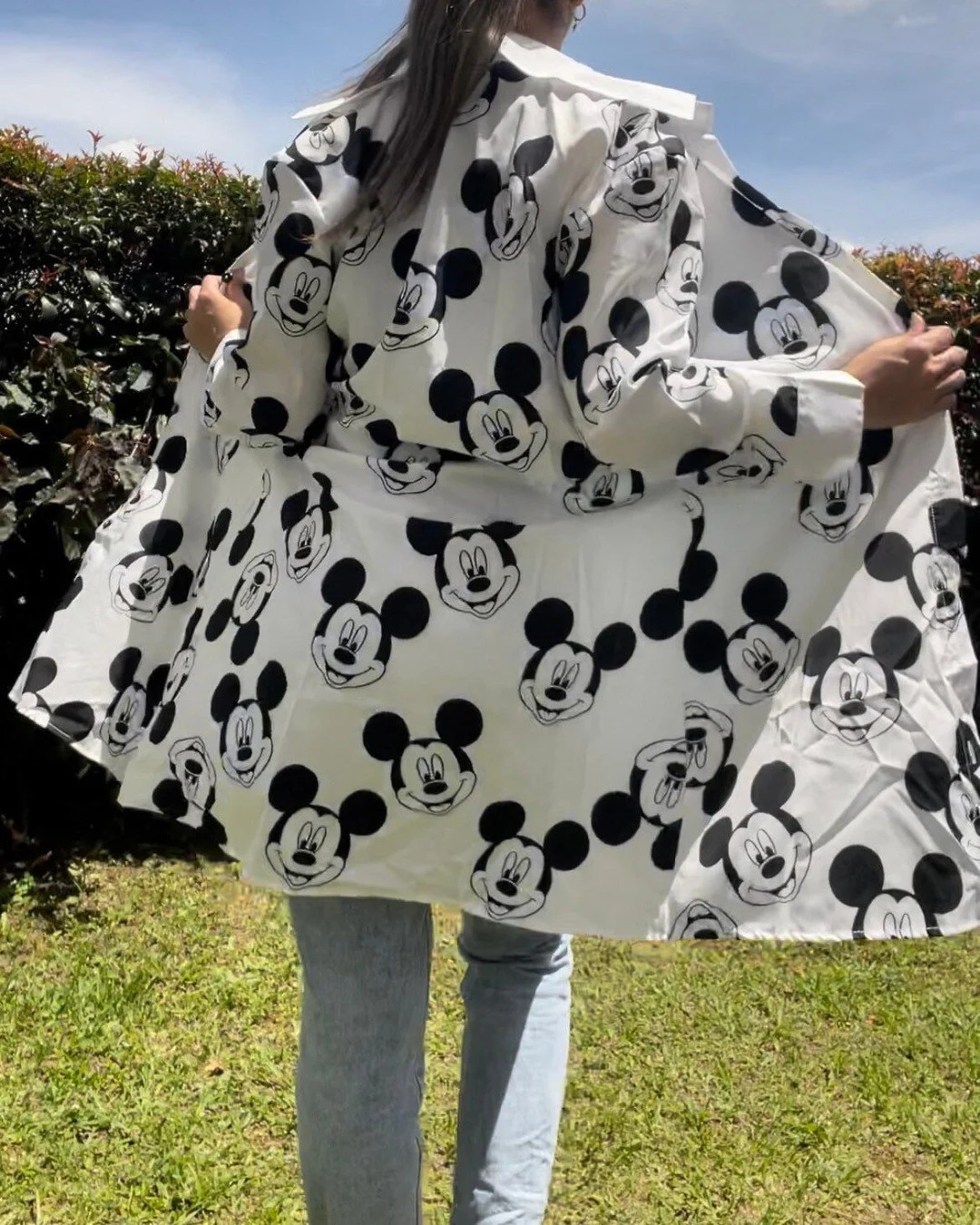 Mickey Mouse women 3/4 sleeve Blouse •Mickey shirt •cruise Cover Up•Disney Beach Wear•Dis... | Etsy (US)
