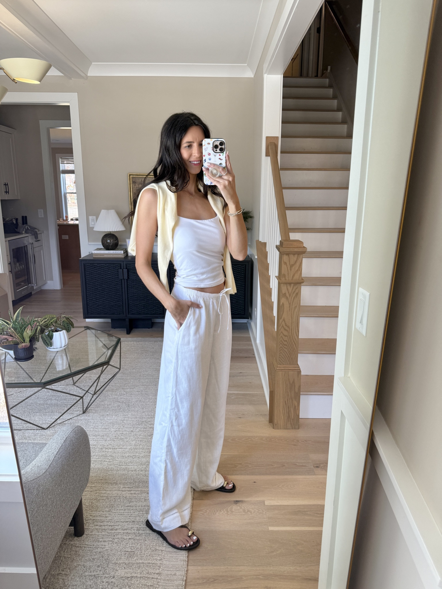 Wearing the tall length- I’m 5’10  Abercrombie, spring style, white pants. 

#LTKmomlife #LTKTall #LTKSpringSale