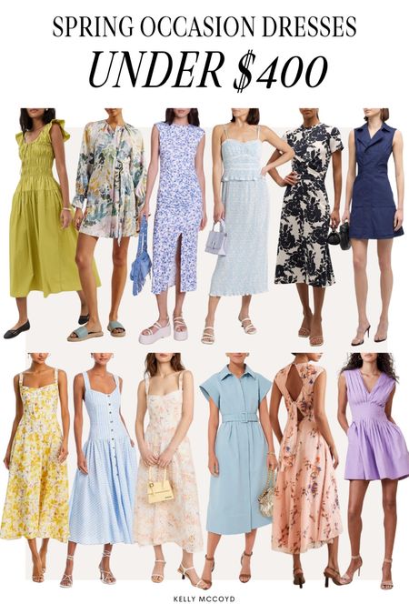 Spring occasion dresses under $400 for baby and bridal showers, graduation, luncheons, and garden parties! 

#LTKstyletip #LTKparties #LTKSeasonal