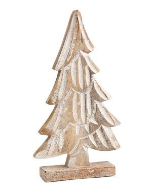 16in Tree On Wooden Base | Marshalls