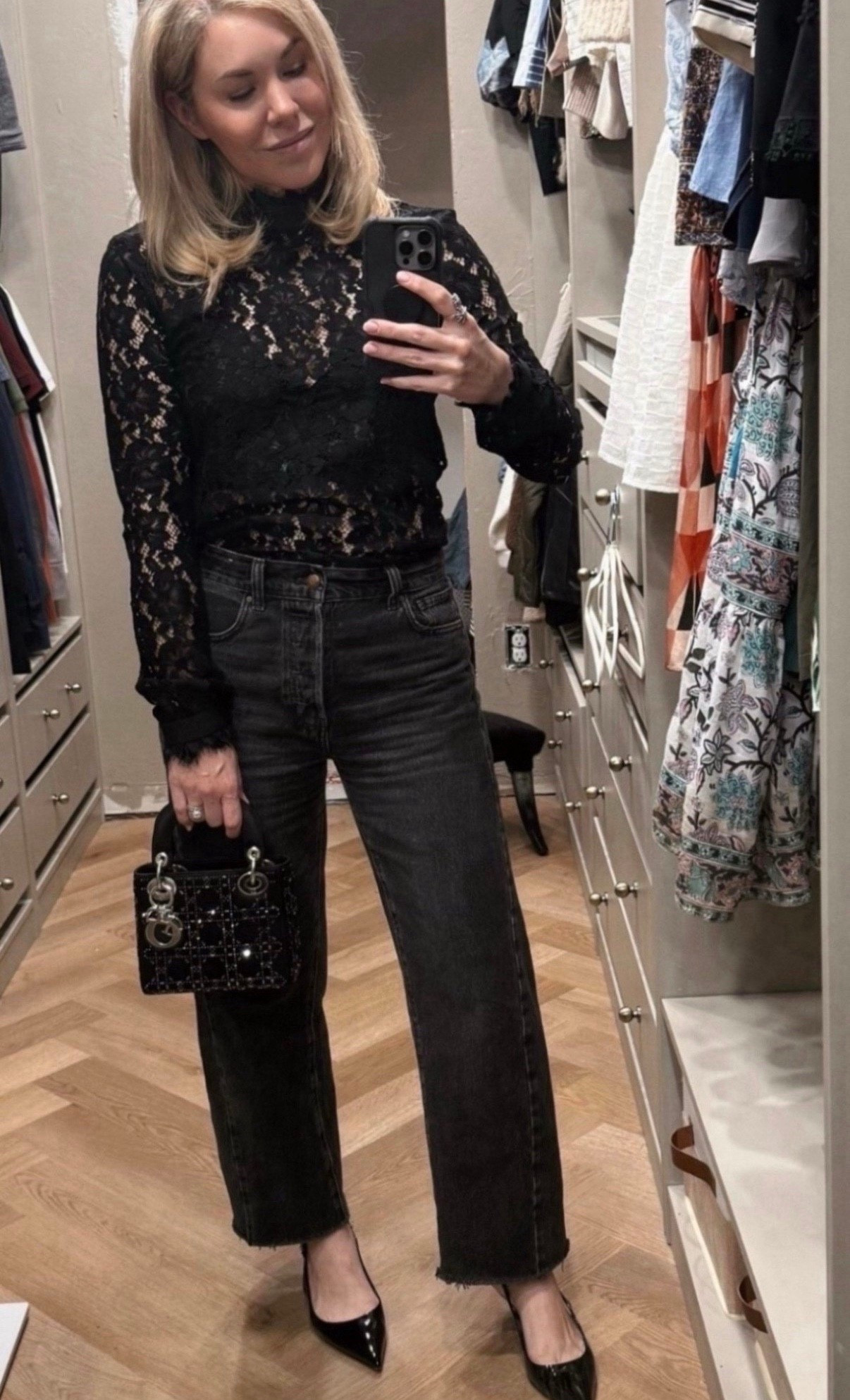 The ONLY barrel jeans I like
Date night 
Lace top


#LTKStyleTip 

#LTKdayinmylife #LTKootd