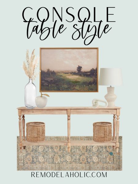 Styled Console Table!  Console tables fill space in the most beautiful way! Grab these pieces to elevate your home decor!

Home decor, console table, home style, home



#LTKFind #LTKstyletip #LTKhome