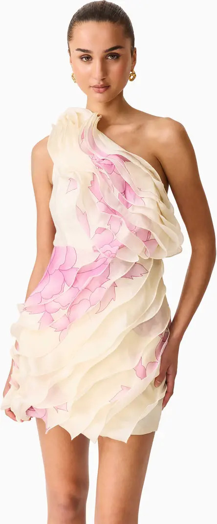 Rova One-Shoulder Minidress | Nordstrom