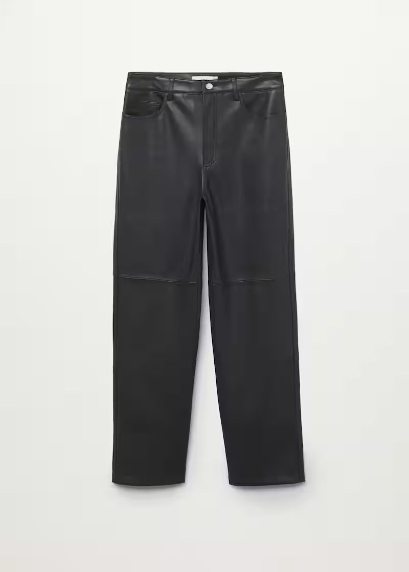 Search: faux leather trousers (15) | Mango USA | MANGO (US)