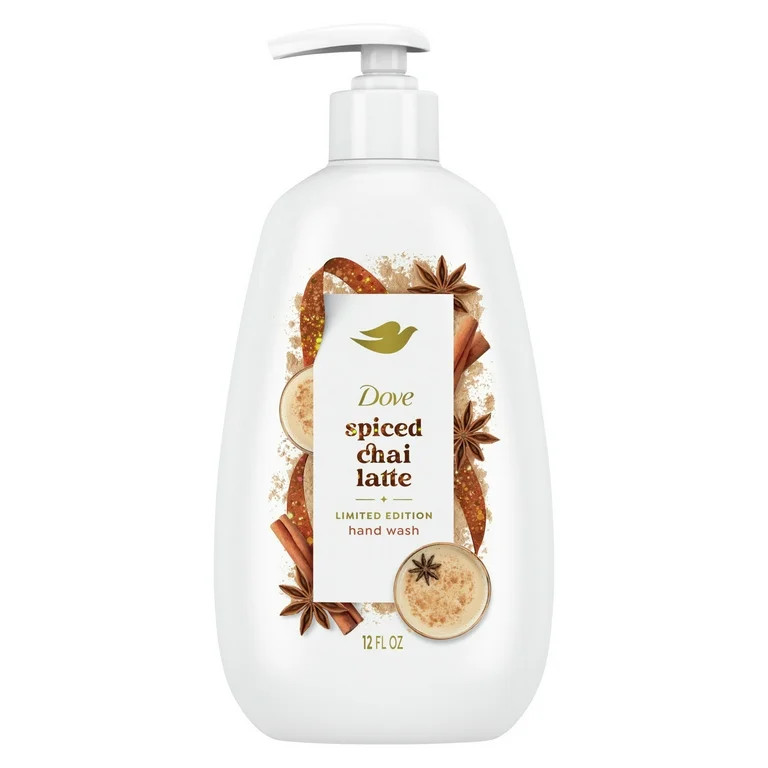 Dove Spiced Chai Latte Liquid Hand Wash for Deep Nourishment Holiday Treats Limited Edition, 12 o... | Walmart (US)