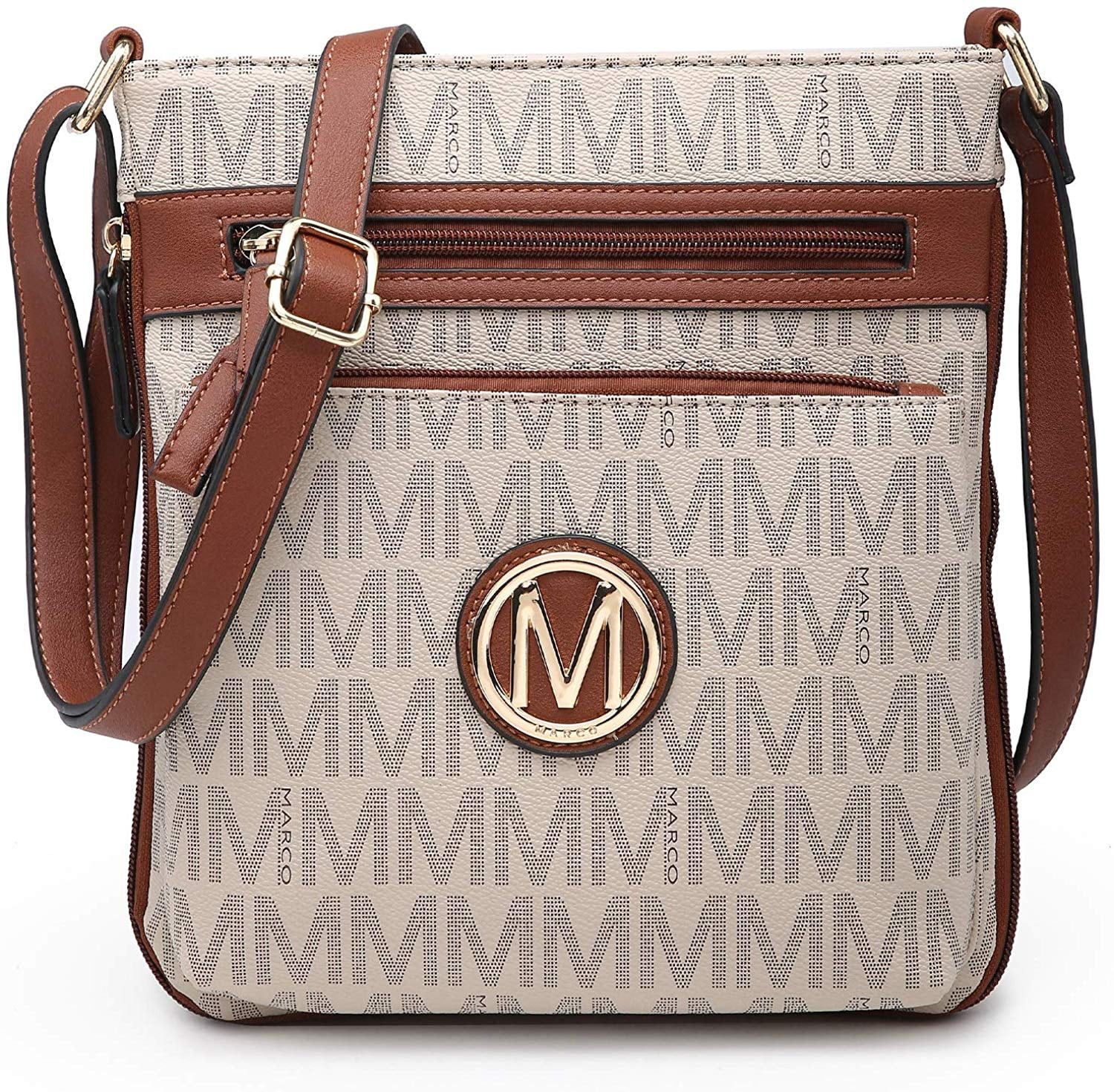 M MARCO Crossbody Purses for Women Multi Pockets Large Crossbody Bags Signature Crossover Shoulde... | Walmart (US)