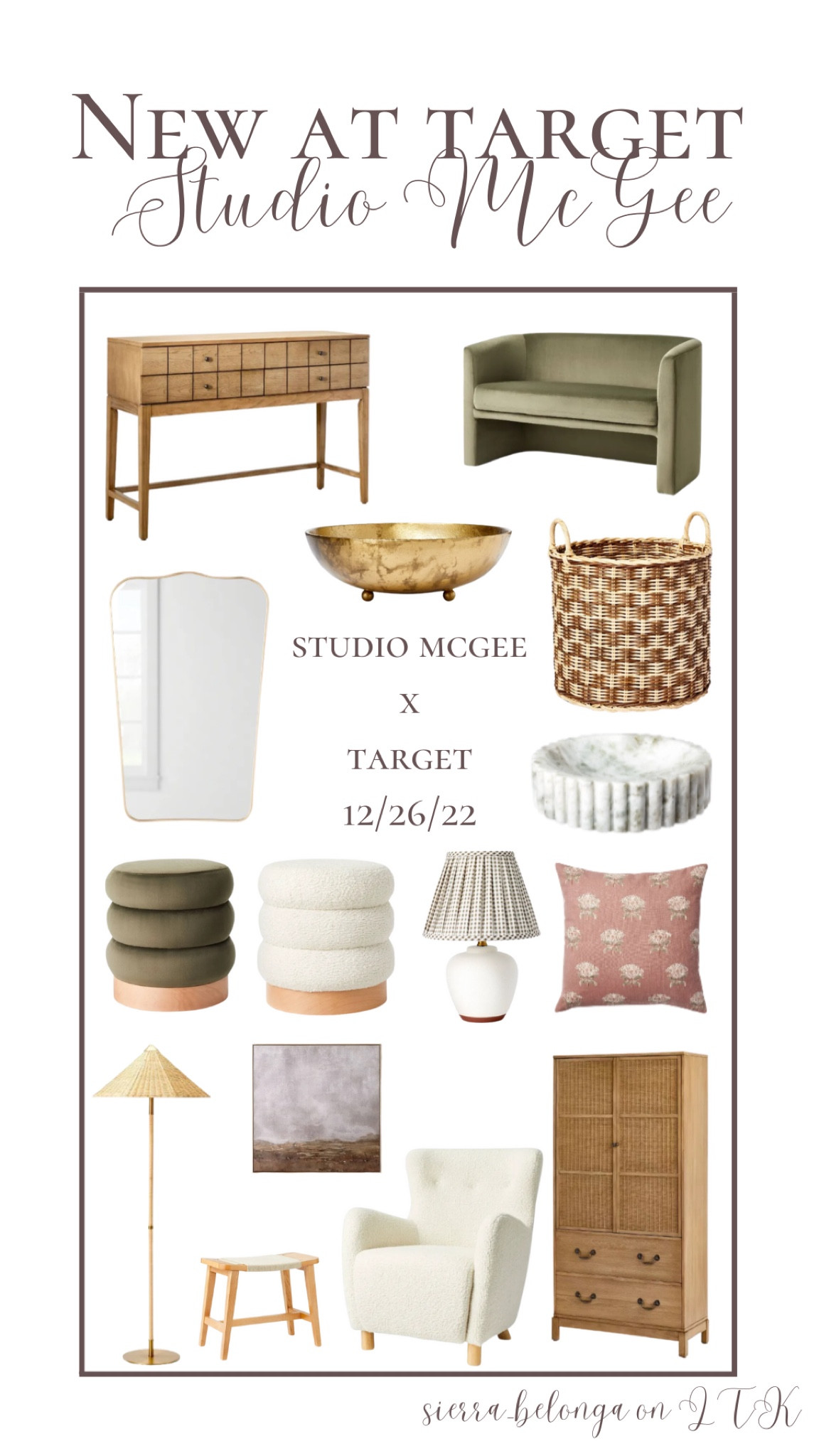 Target and Studio McGee new collection dropping December 26th! 

#LTKFind #LTKhome #LTKSeasonal