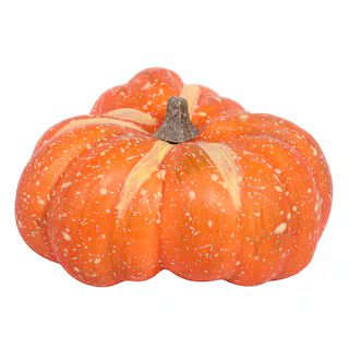 3.5" Orange-Speckled Flat Pumpkin by Ashland® | Michaels | Michaels Stores