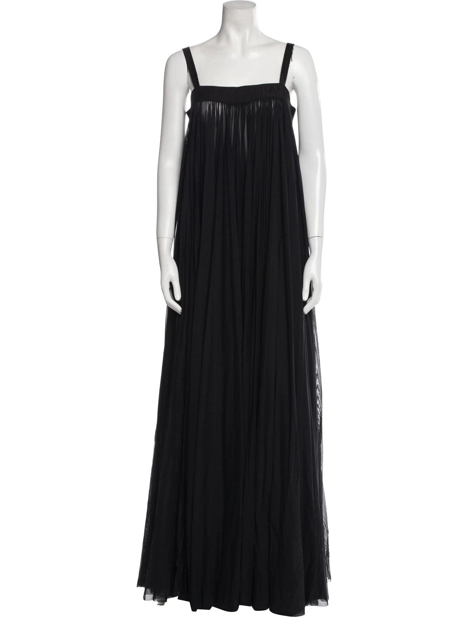 Square Neckline Long Dress | The RealReal