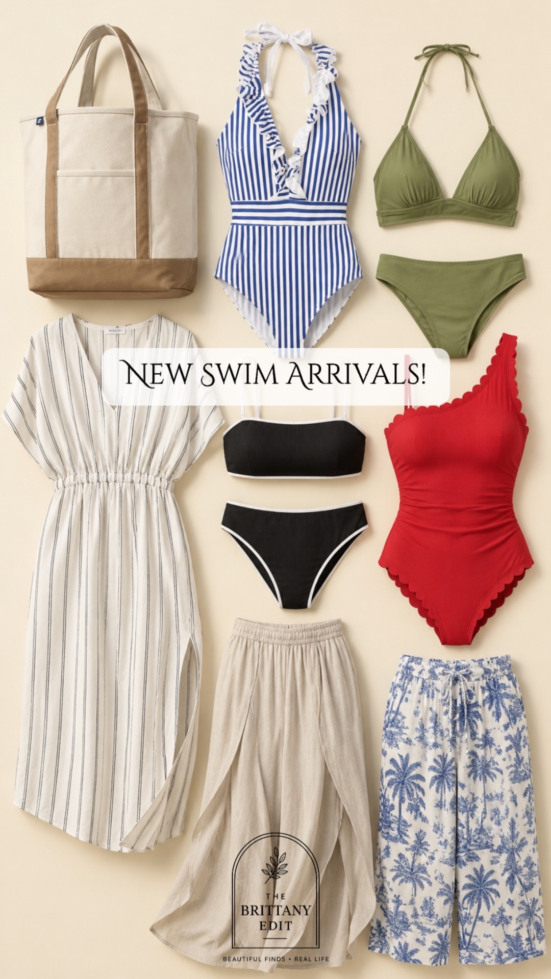 The scalloped edge on that red one is to die for! 😍

#LTKSeasonal #LTKSaleAlert #LTKSwim
