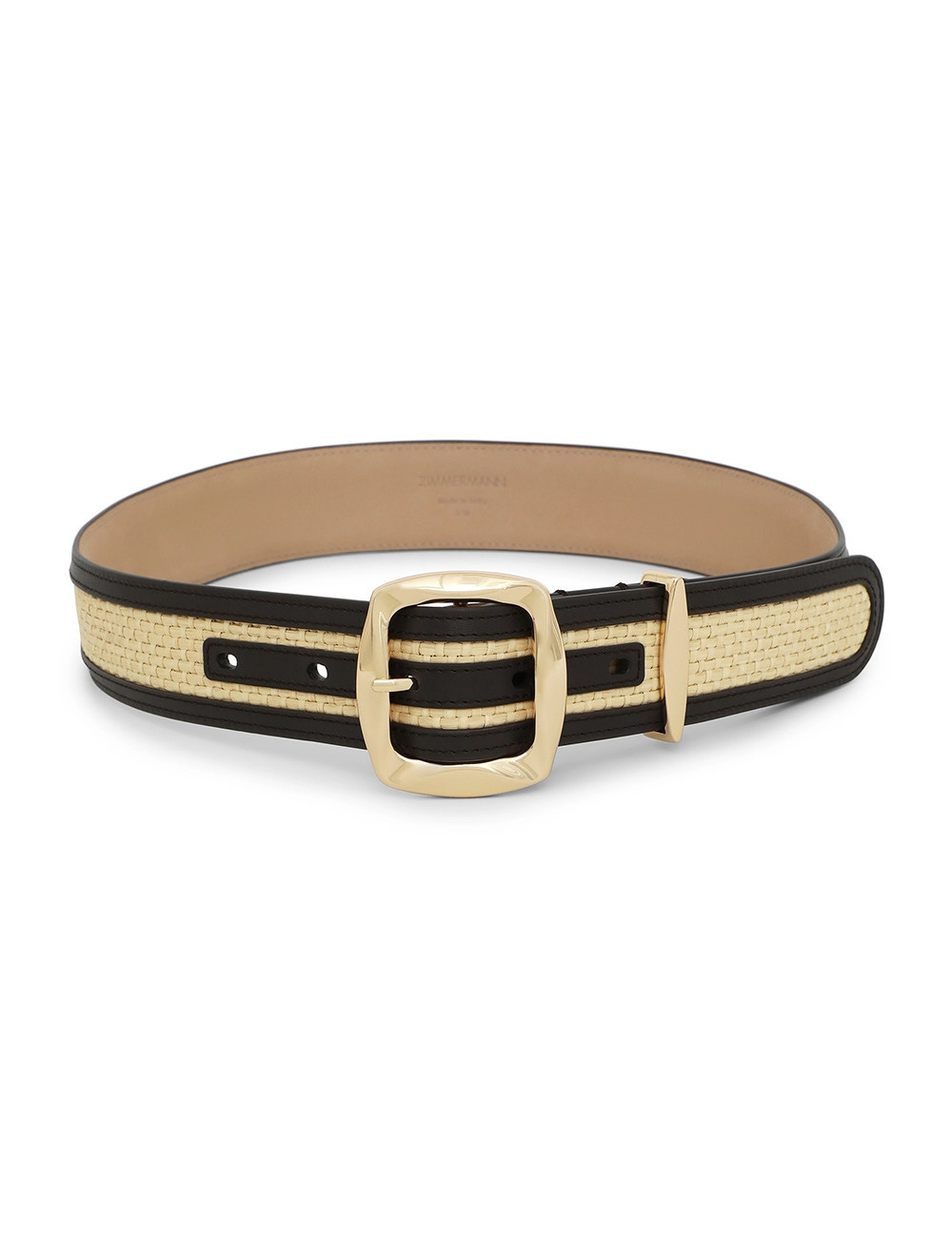 ZIMMERMANN Kaia Belt 40 Coffee Size Small/Medium | ZIMMERMANN (US, CA, EU, MENA)