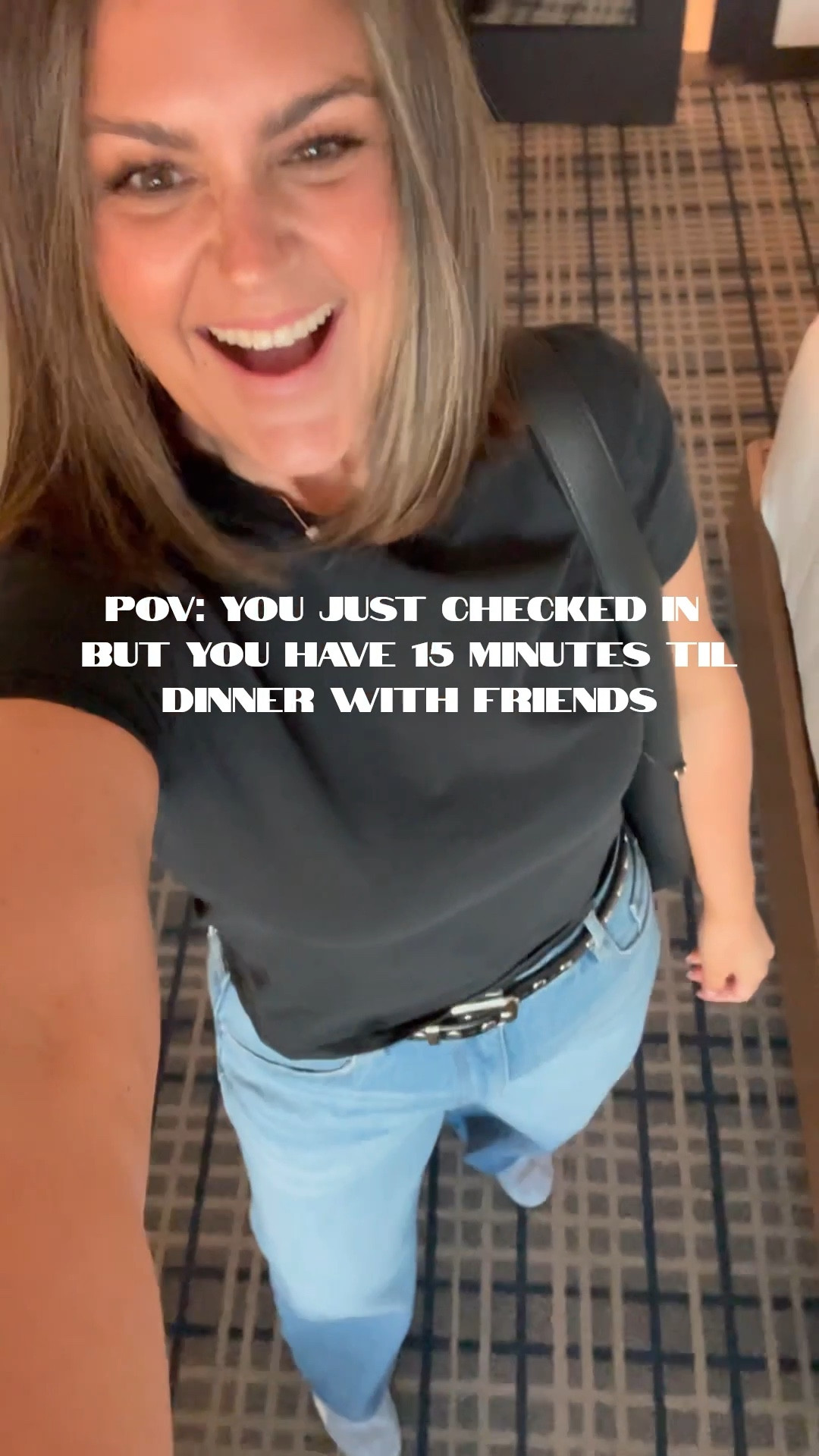 Easy, casual outfit for dinner with friends

Jumpsuit, XL
Tshirt, XL (could do large for more fitted)
Jeans, 31/12 (true to size)
Sneakers, 10 (true to size)
Belt, L/XL

Closet staples, elevated basics, size 12, midsize, wide leg jeans, jeans and a tshirt 

#LTKStyleTip #LTKMidsize #LTKFindsUnder100