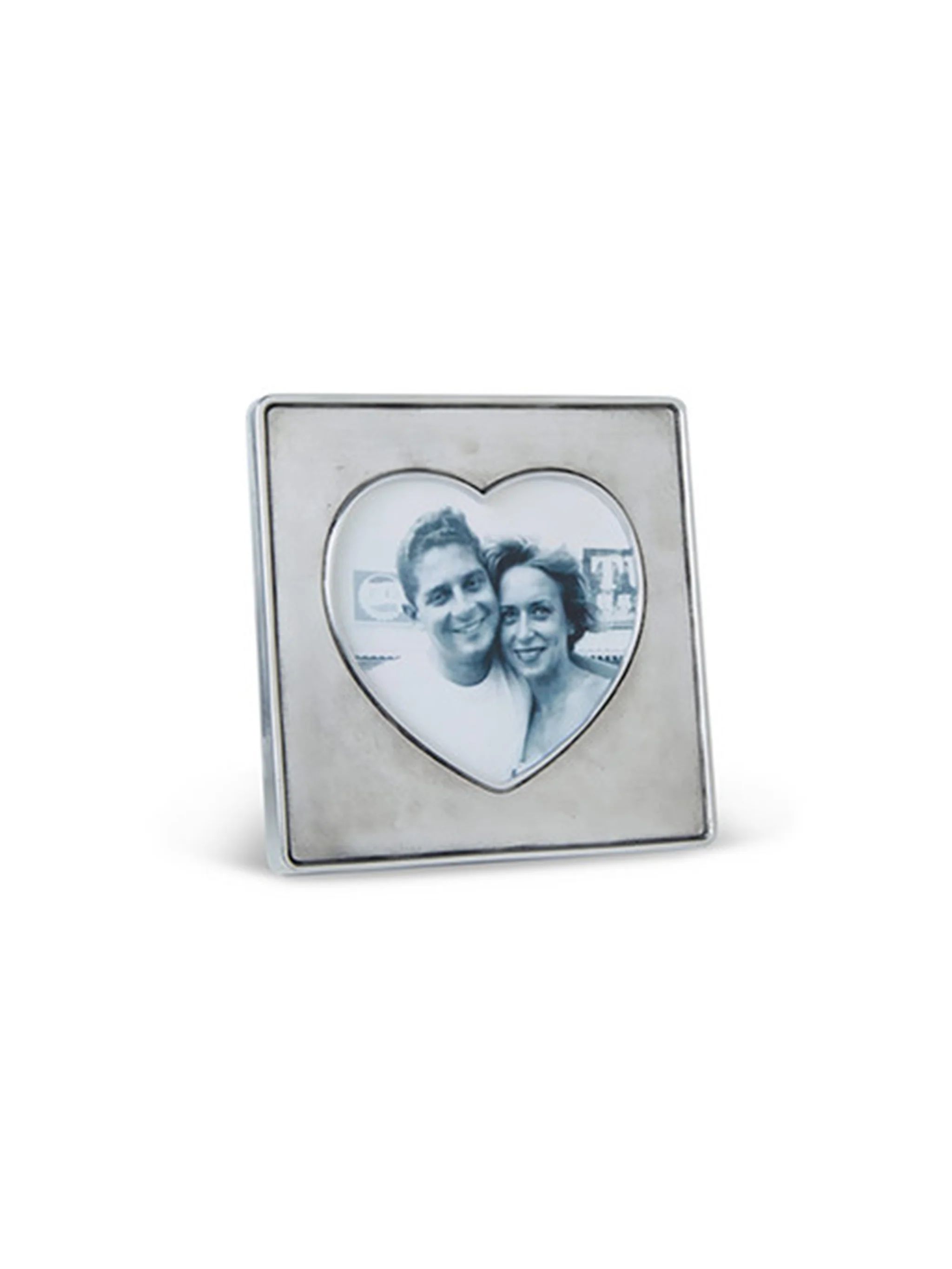 MATCH Pewter Heart In Square Frame | Weston Table