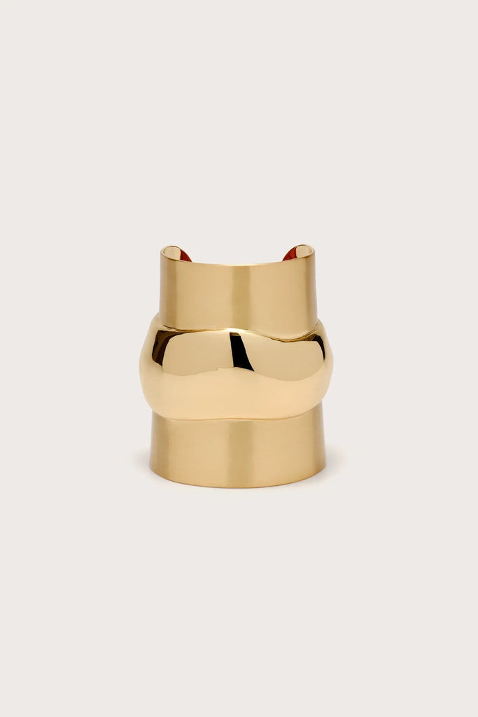 BAMBU HAND CUFF - BRUSHED BRASS | Cult Gaia - US