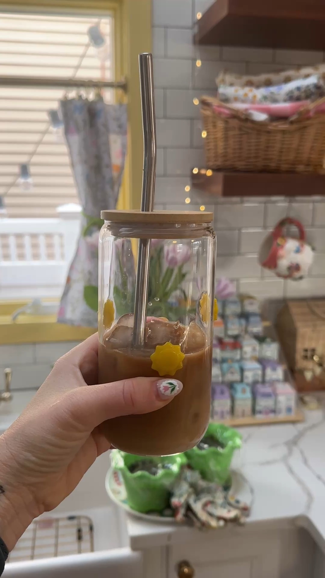 My favorite sunny iced coffee glass 

#LTKSaleAlert #LTKSeasonal #LTKHome