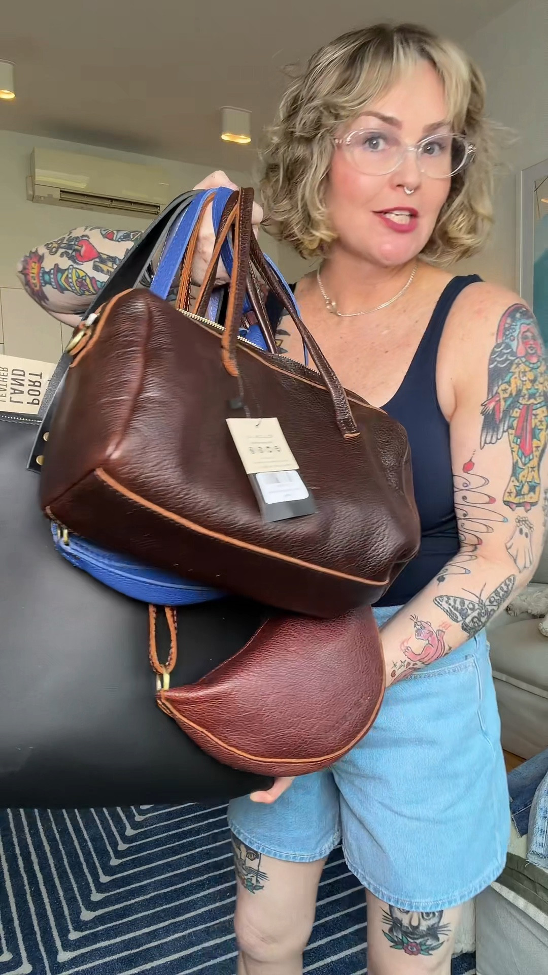 Sharing my PORTLAND LEATHER BAG COLLECTION👜🤭💙🤎

#LTKvlog #LTKWorkwear #LTKSaleAlert