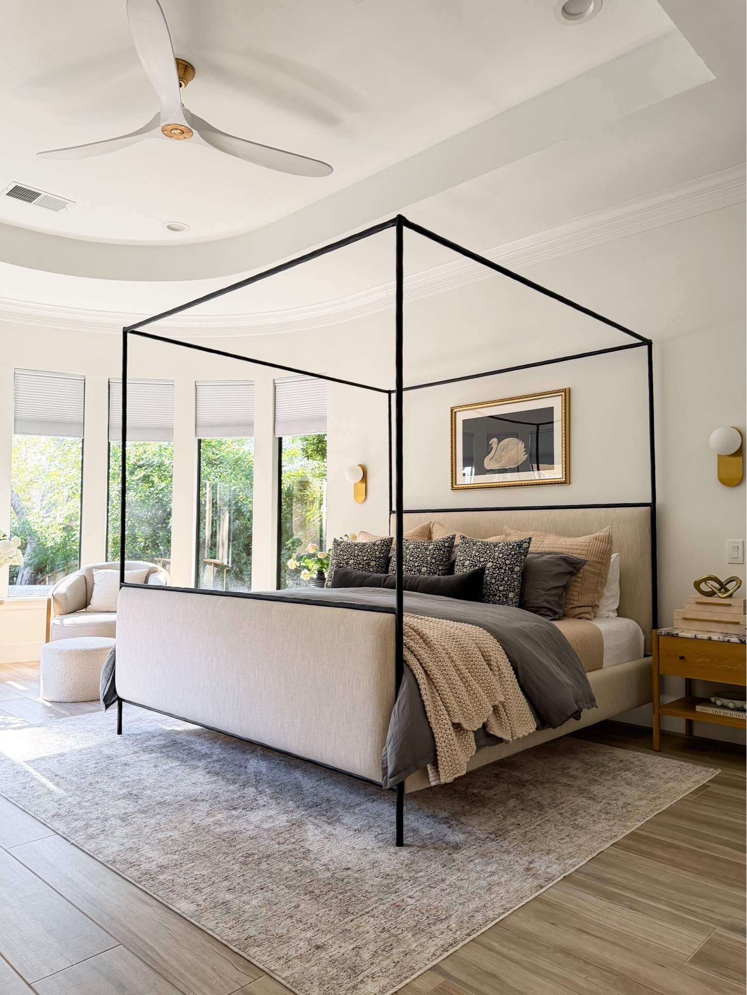 We moved the guest room canopy bed to our master bedroom and it’s so much better! 

#LTKHome