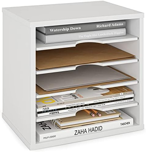 Ballucci File Organizer Paper Sorter, 5 Tier Adjustable Shelves Office Desk Organizer, 13 5/8" x ... | Amazon (CA)
