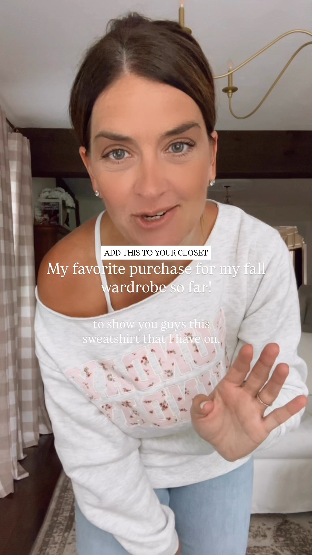 You know that first day in August (well August here in New England maybe it’s later for you depending on where you live) when you can feel the shift from summer to fall? We’ve had several of those days here lately. The air not only feels cooler but you can also smell the difference in the air. Well, I love the beginning of the seasonal shift from summer to fall because it means cozy clothes are back! Don’t get me wrong, I love lounging in my swimsuit all day by the pool, but there’s something about pulling on a soft sweatshirt and slipping into your favorite jeans that just feels like…well, home I guess. I couldn’t wait to share this sweatshirt with you because it’s the epitome of what I like to call the three C’s: cozy, comfortable, and cute. It’s oversized, ridiculously soft on the inside, and one of those pieces you’ll reach for again and again. Perfect for mornings when you don’t know what to wear, coffee runs, crisp evening walks, or even just curling up on the couch with a blanket and a good book. Oh man…fall is just the best, isn’t it?! 

#LTKFindsUnder50