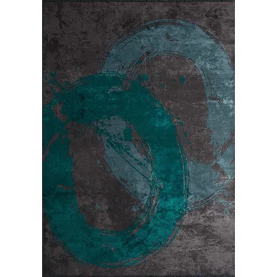 Modern Abstract Art Paint Splash | Wayfair North America