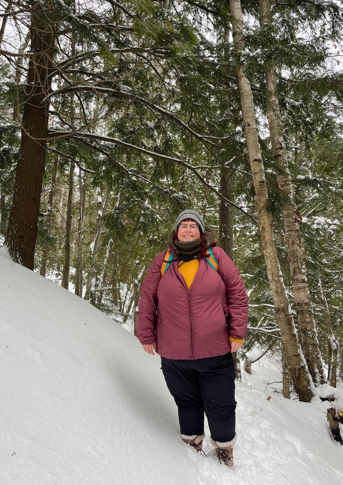 Plus size winter hiking and layering! I love to layer wool & synthetics to stay warm as a plus size 3X adventurer in cold winter days. #LTKplussize 


#LTKSeasonal #LTKActive #LTKPlusSize