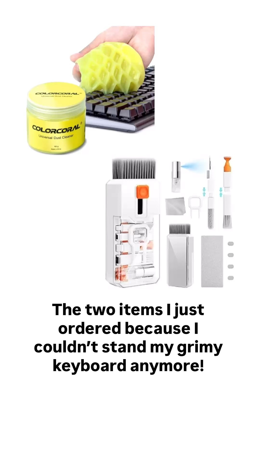 I finally snapped and decided I couldn’t handle my grimy computer any longer! I ordered both of these items - new office, here I come!

#LTKHome