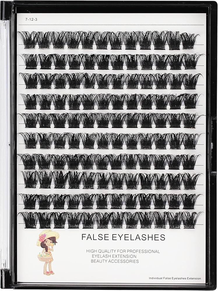 Vayator 8-10-12-14mm Mixed/10-12-14-16mm Mixed/14-16-18-20mm Mixed Professional Makeup Individual... | Amazon (US)