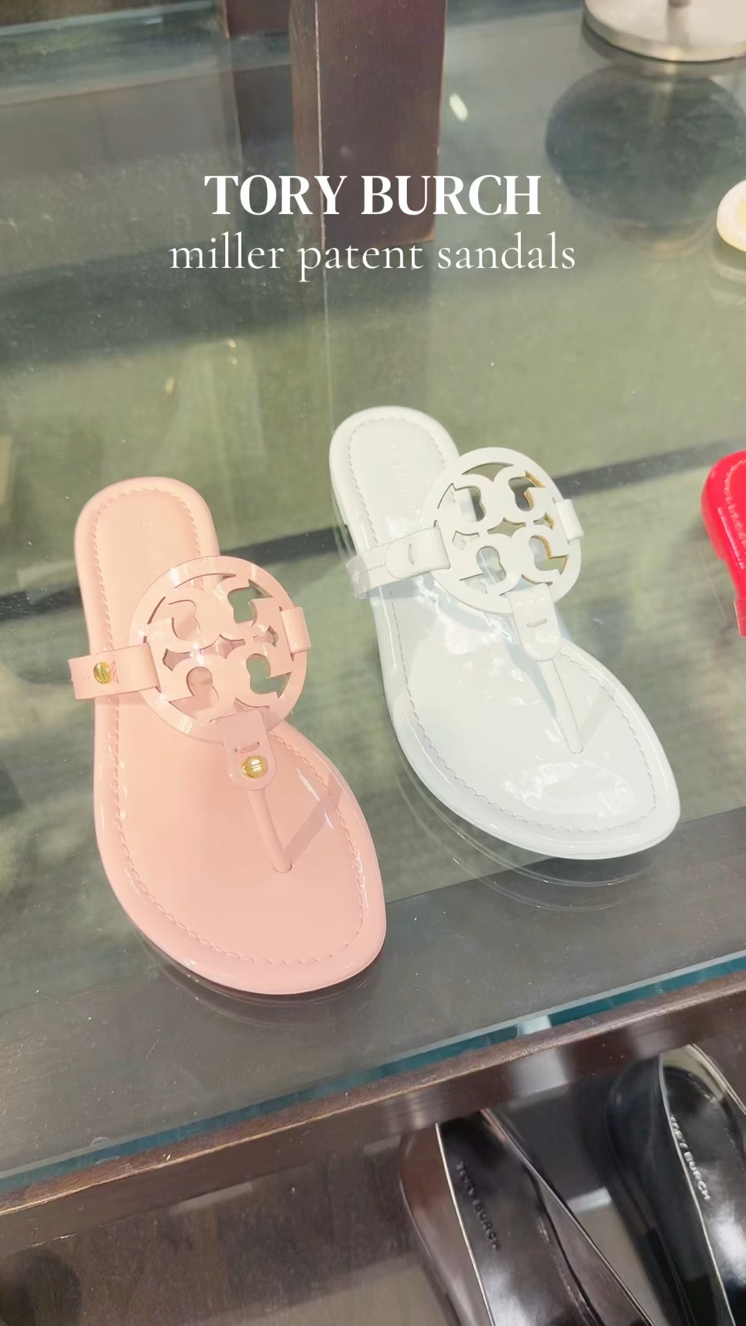 The iconic Tory Burch Miller Patent Sandals but make them FUN 🤍✨ I’m loving these pastel colors, rhinestones, and cork details!

Such a good basic summer shoe 

#toryburch #millerpatentsandal #millersandals #toryburchmillersandal #toryburchsandals #summershoes #sandals

#LTKootd #LTKgrwm #LTKdayinmylife