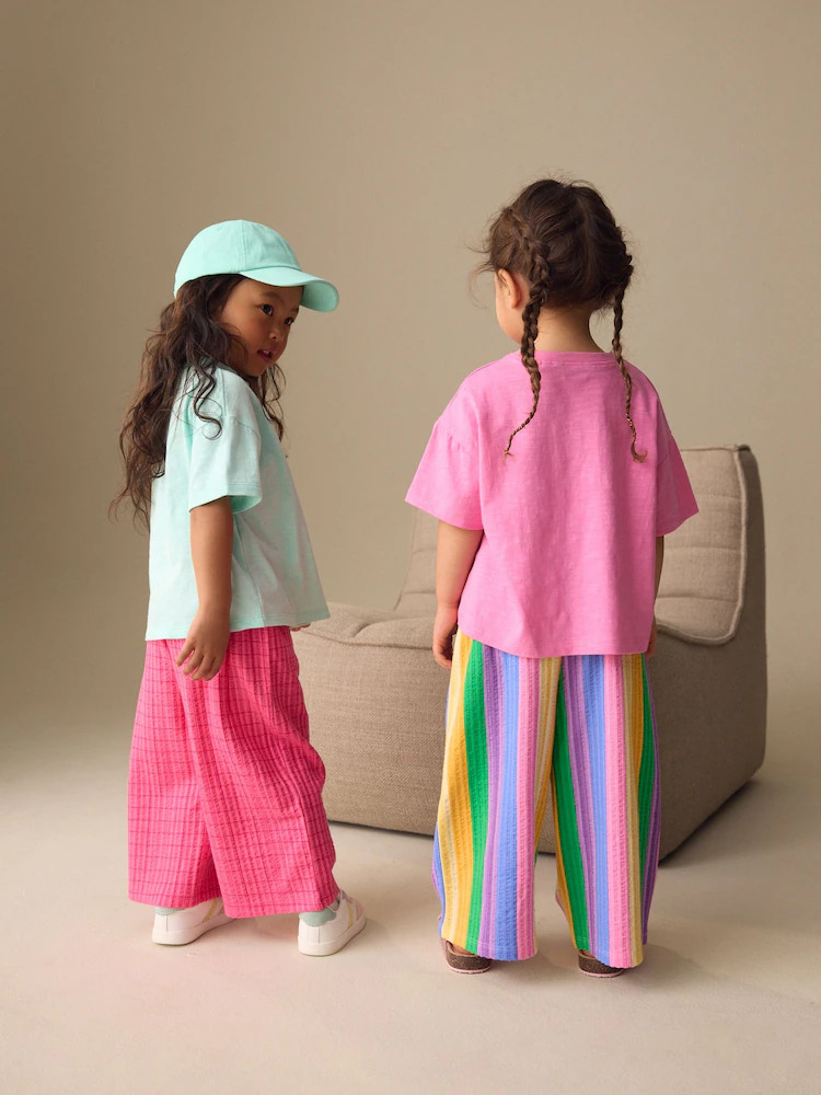 Pink Rainbow Top & Trousers Set 2 Pack (3mths-7yrs) | Next US