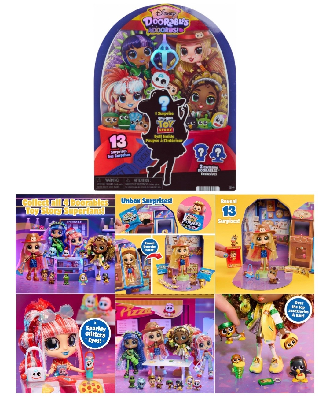 Disney Doorables Toy Story figures—tiny, collectible mini toys featuring Woody, Buzz Lightyear, Jessie, and friends. Perfect for kids, Disney fans, and nostalgic Toy Story collectors.

#LTKKids #LTKmomlife #LTKValentine