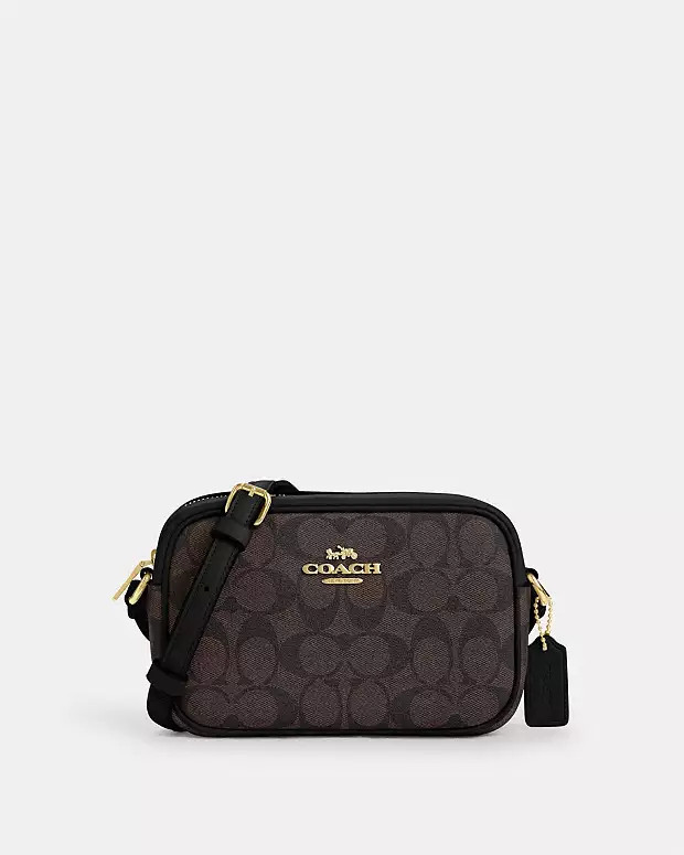 Mini Jamie Camera Bag In Signature Canvas | Coach Outlet US