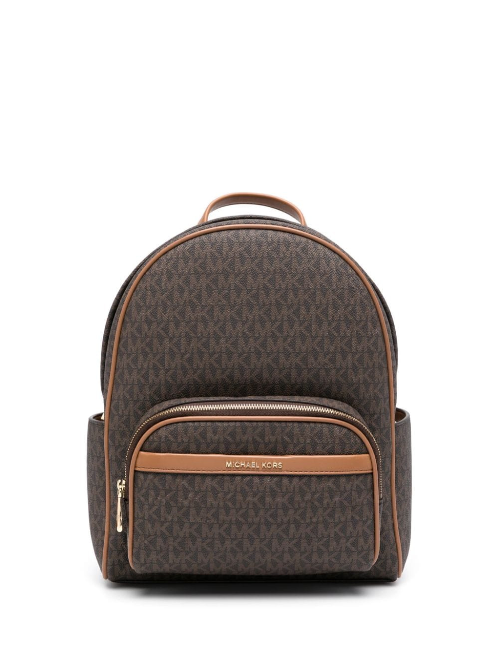 Michael Michael Kors logo-lettering backpack - Brown | Farfetch Global