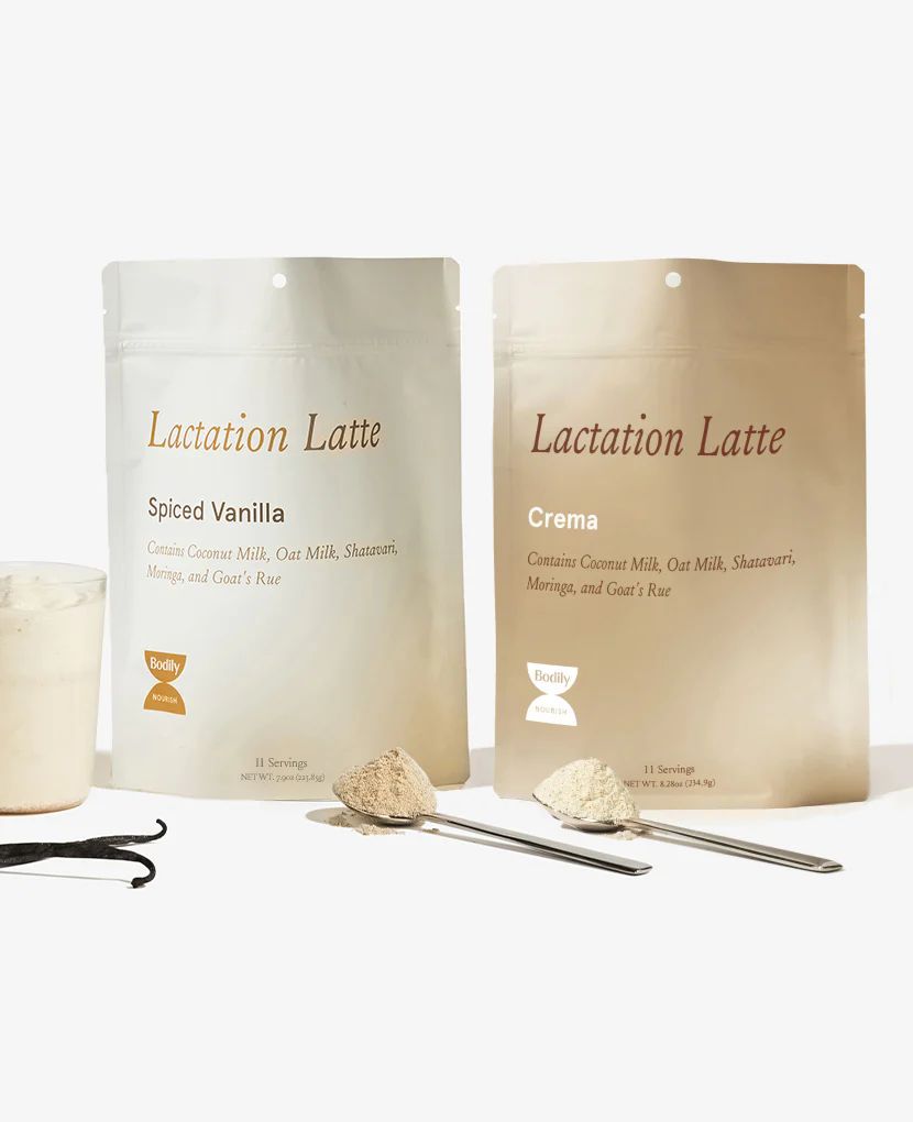 Bodily Lactation Latte 2-Pack: a delicious alternative to lactation cookies | Bodily
