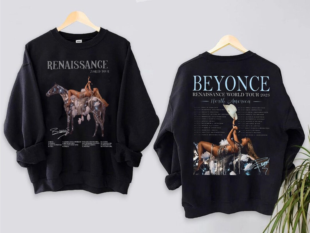 Be-yoncé tour Re-naissance tour T-shirt, Pop music shirt, Renaissance World Tee, Music Tour shir... | Etsy (US)