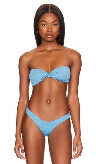 Pilar Top in Blue | Revolve Clothing (Global)