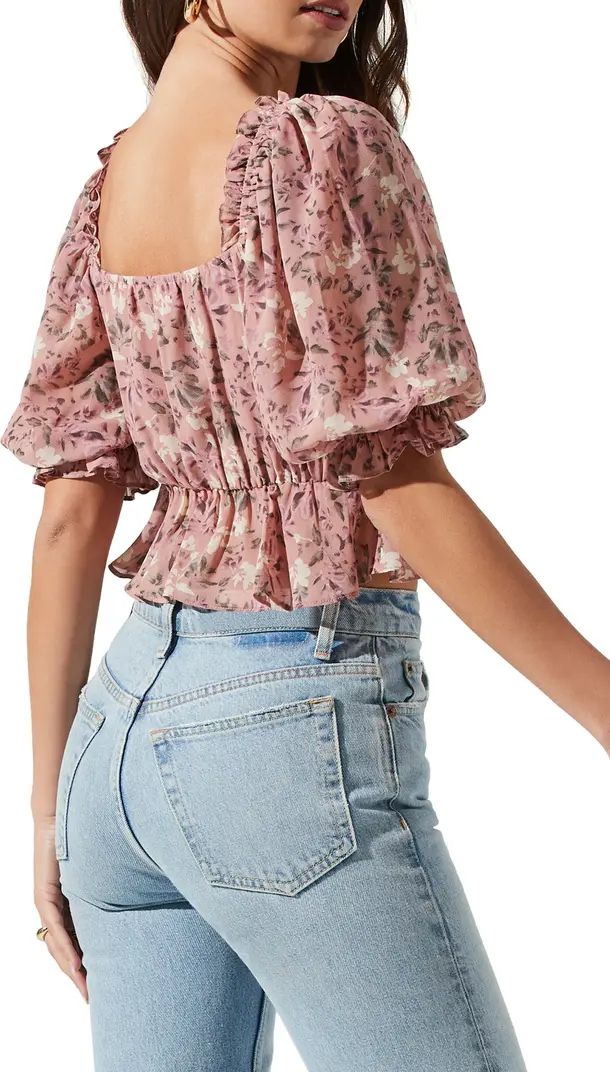 HLF SLV TIE FRONT TOP | Nordstrom