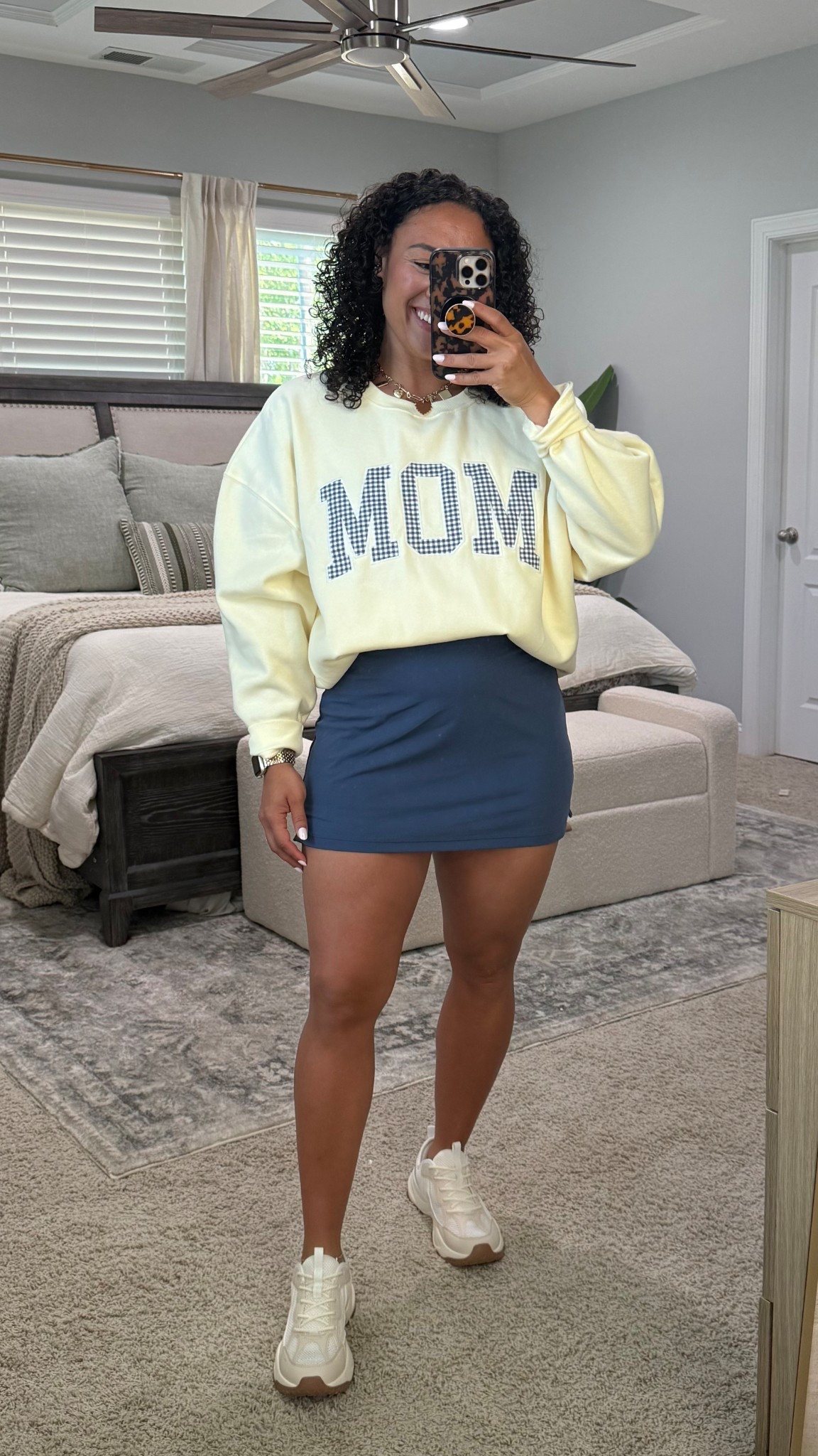 Target sweatshirt and skort the perfect on the go outfit! Large sweatshirt and medium skort #target #targetfashion #targetstyle 

#LTKActive #LTKmomlife #LTKMothersDay