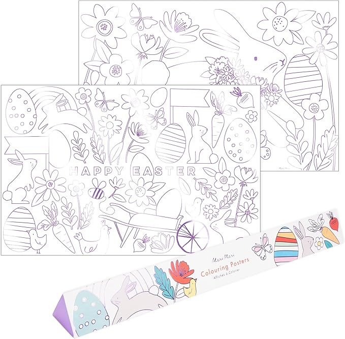 Meri Meri Easter Coloring Posters (Pack of 2) | Amazon (US)