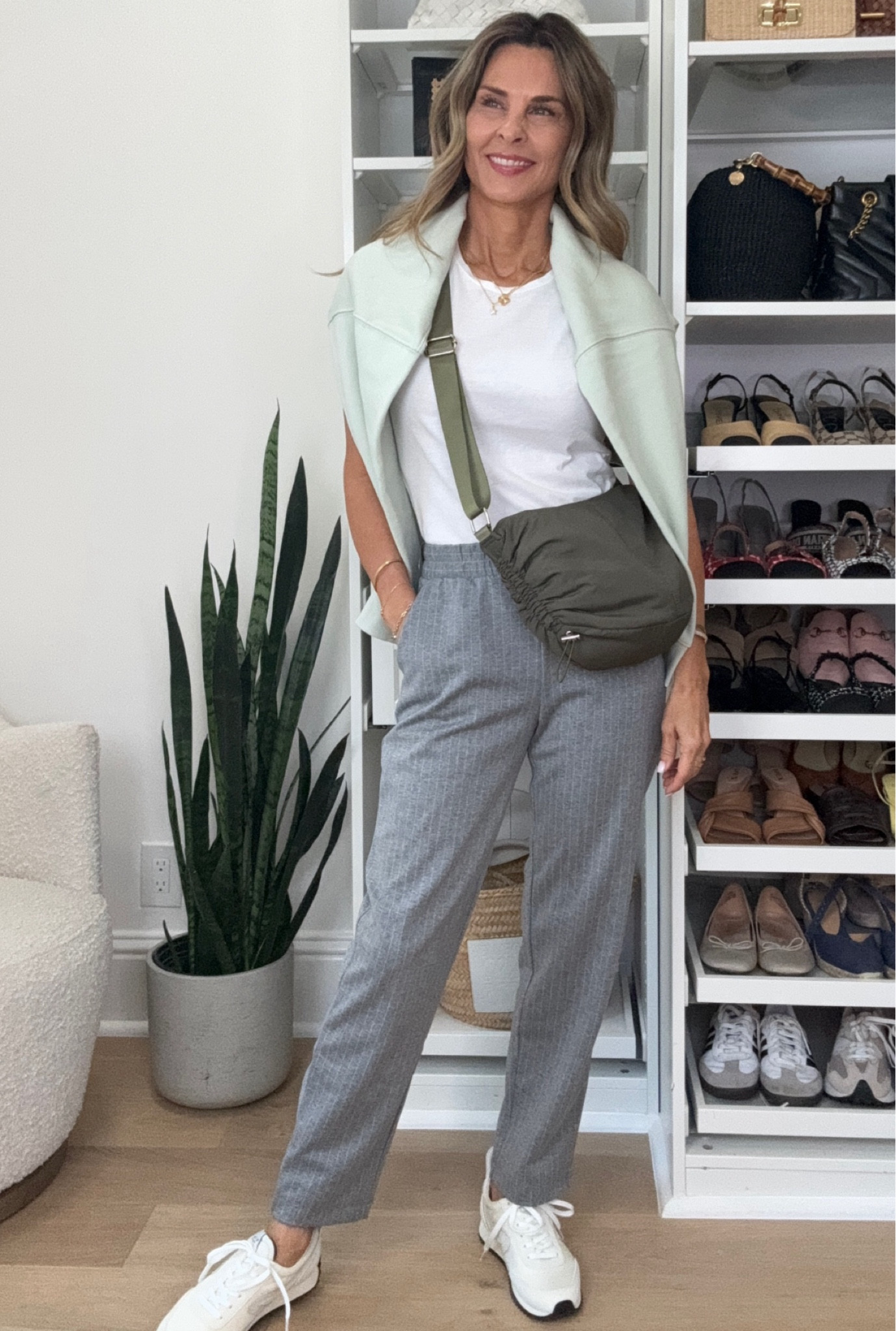Target fall arrivals. 
-I oversized the cropped sweatshirt to a Large. The mint green is only available in store right now.  
-trousers XS
-t-shirt sz S 
-wearing Rag & Bone sneakers. Linked Target’s look for less that is so good! 

#LTKWorkwear #LTKFindsUnder50 #LTKOver40
