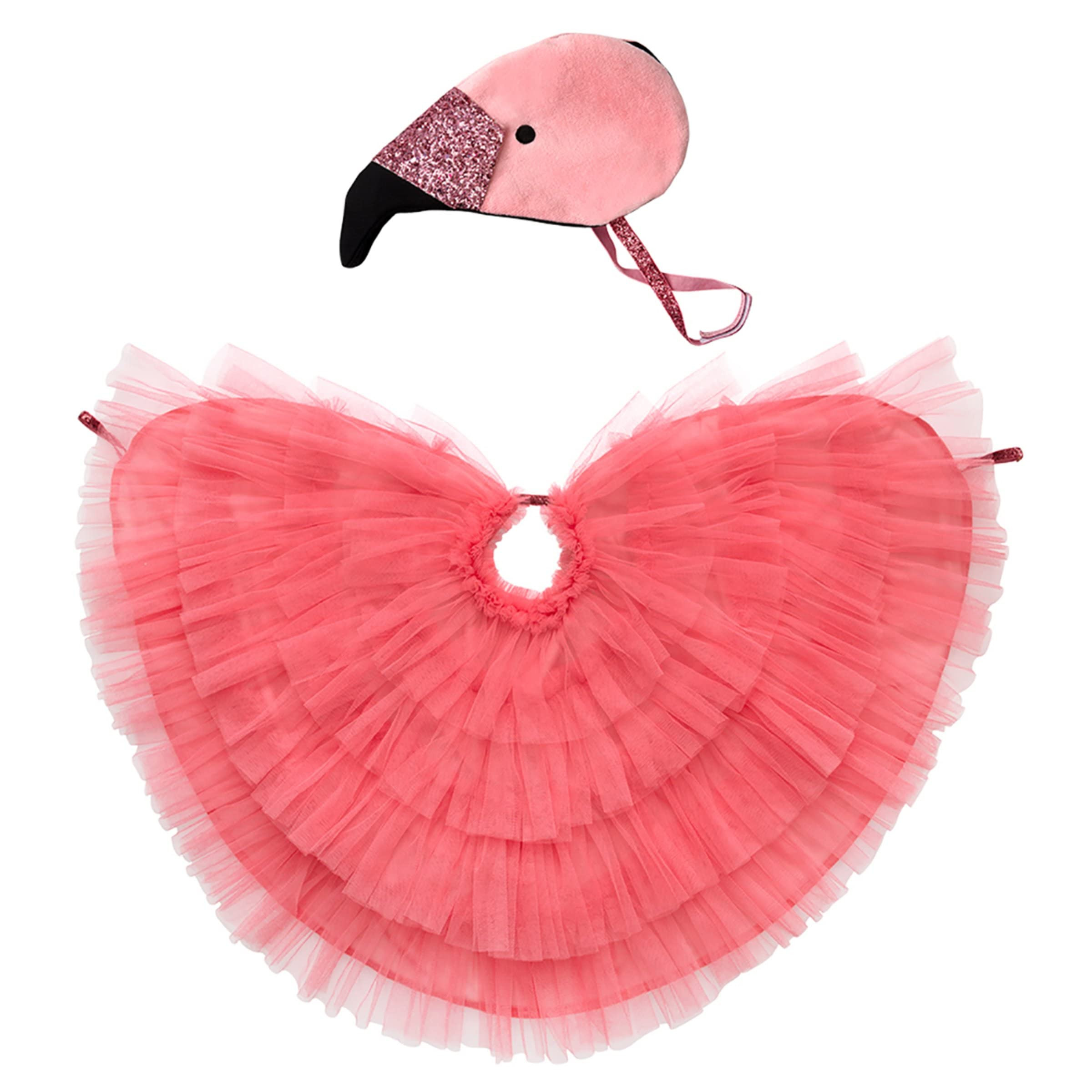 Meri Meri Flamingo Costume 3-6 Years (Pack of 1) | Amazon (US)