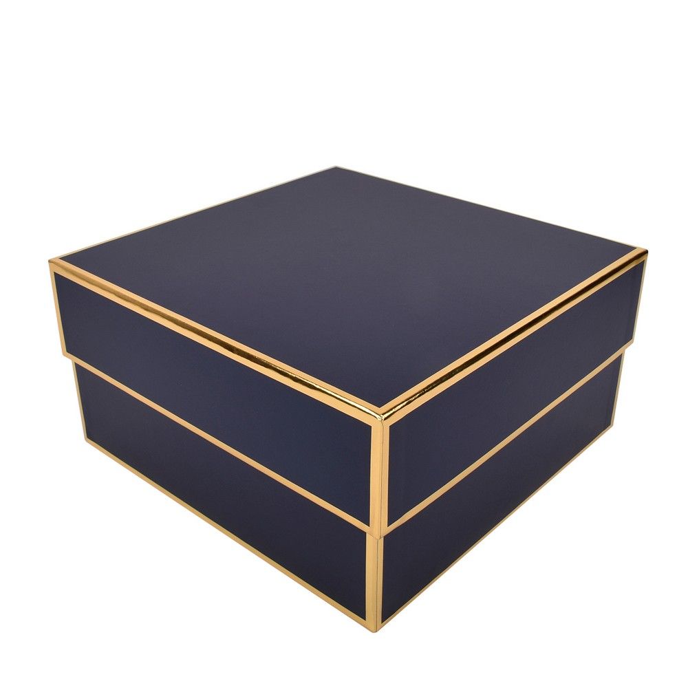 Large Square Navy (Blue) Gift Box - sugar·paper | Target