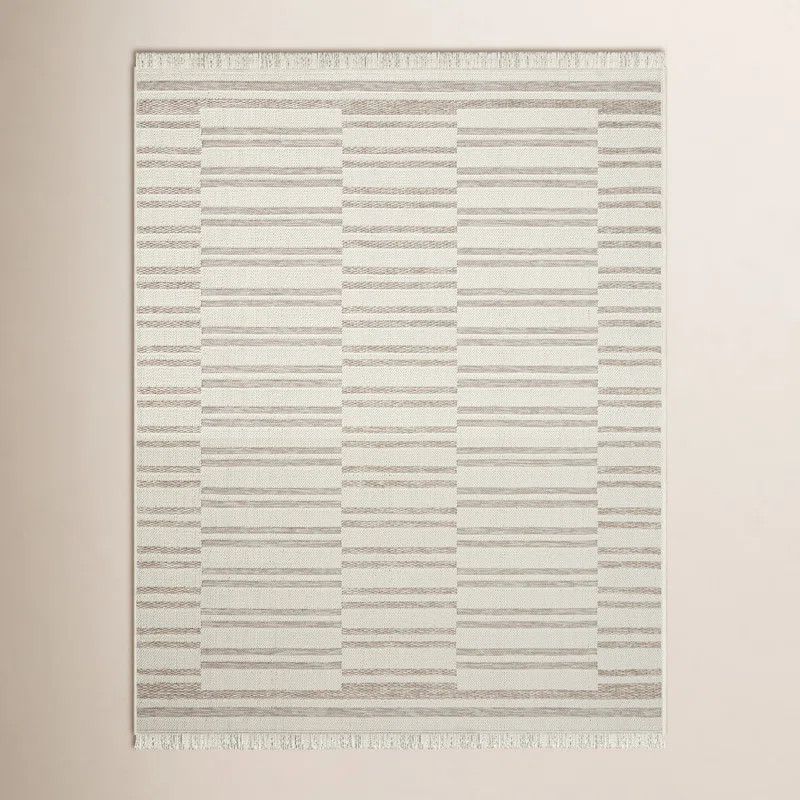 Malibu Brown/Beige Indoor / Outdoor Area Rug | Wayfair North America