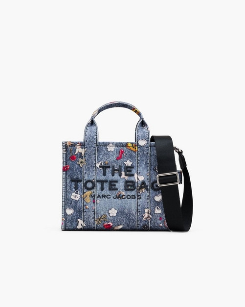 The Trompe L'Oeil Trinket Canvas Small Tote Bag | Marc Jacobs