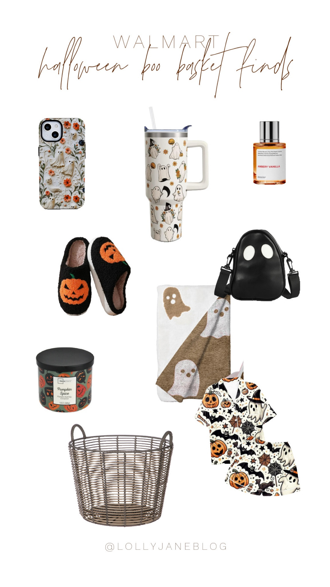 👻 Make this Halloween unforgettable with the perfect gifts for your loved ones! From an adorable Halloween-themed phone case and a spooky bat-themed Tumblr to pumpkin slippers that’ll keep their toes cozy, we’ve got all the essentials for a festive treat. 🦇🎃 Add a Halloween candle for the perfect ambiance, and a chic satin pajama set for ultimate comfort. Don’t forget the orange checkered throw blanket for snuggling up, and a ghost bag for trick-or-treating or just for fun! ✨

And the best part? You can find all these Halloween must-haves on Amazon, and they come together beautifully in a gold basket that’s perfect for gifting. 🖤 #HalloweenGifts #AmazonFinds #SpookySeason #GiftIdeas

#LTKSeasonal #LTKFallSale #LTKStyleTip